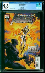 Avengers 36 CGC 9.6 NM+ Moon Knight Khonshu Black Panther 2nd Print Variant