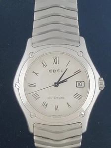 EBEL Classic Wave Men's Watch Automatic Steel Vintage 9120F41 - Picture 1 of 17