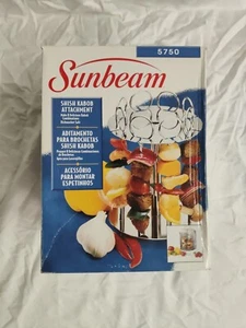 1997 Sunbeam Shish Kabob Attachment for Carousel Rotisserie 8 Skewers - Picture 1 of 5