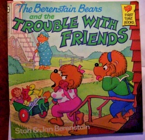 THE BERENSTAIN BEARS PB TROUBLE WITH FRIENDS FREE SHIPPING! - Picture 1 of 1