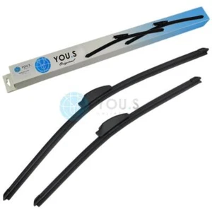 2 YOU.S SCHEIBENWISCHER WISCHERBLÄTTER 600 / 475 mm für BMW 3 Limo/Touring (E46) - Picture 1 of 2