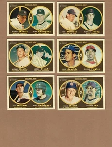 2006 Topps Heritage "Then and Now" Complete (10) Card Insert Set! Mickey Mantle! - Picture 1 of 4