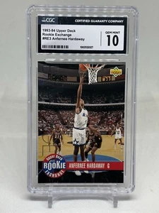ANFERNEE HARDAWAY 1993-94 Upper Deck Rookie Exchange #RE3 RC CSG CGC 10 Gem Mint - Picture 1 of 1