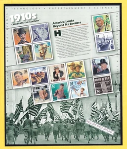 jis36 US BRIEFMARKE SC# 3183 Scheibe von 15 32c 1998 ** postfrisch NH 3039 - Bild 1 von 1