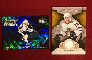 Alex DeBrincat LOT (2) 2021-22 Upper Deck Artifacts Relic Non-Auto ⭐️ MINT - Picture 1 of 2