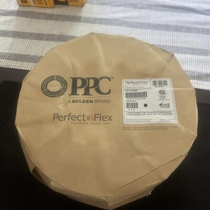 500 FT BLACK PPC PERFECTFLEX BROADBAND RG6 COAXIAL Cable BLACK TRISHIELD -Carton - Picture 1 of 5