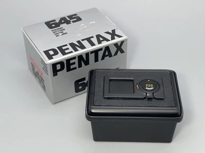 *EXCELENTE COMO NUEVO* Soporte trasero de película Pentax 645 220 para cámara 645 N NII Foto 1 de 4