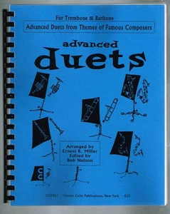 Advanced Duets from Themes of Famous Composers - Trombone & Baritone (CC2061) - Picture 1 of 1