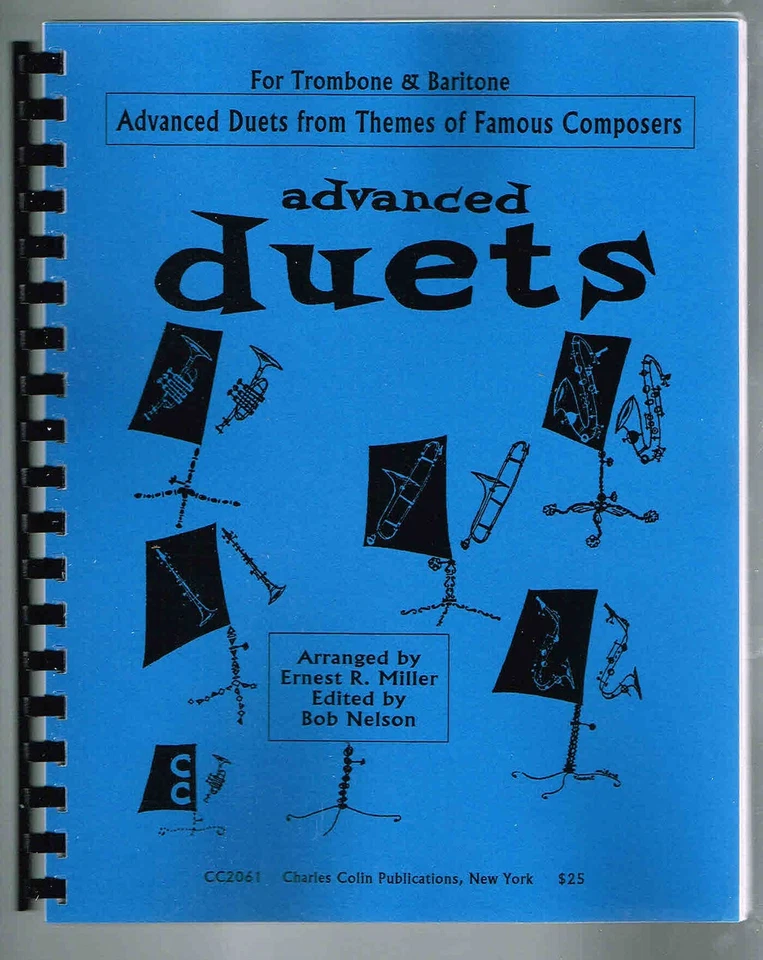 Advanced Duets from Themes of Famous Composers - Trombone & Baritone (CC2061) - Image 1 of 1