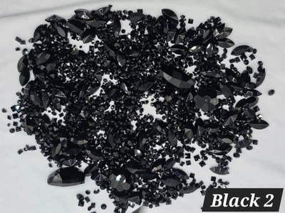 Juegos de cristal suelto Swarovski 50+ gramos por caja colores surtidos! formas surtidas! Foto 1 de 3