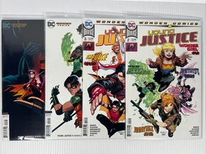 Young Justice #2-5 variantes Patrick Gleason DC Comics 2019 casi nuevo Robin Wonder Girl - Imagen 1 de 5