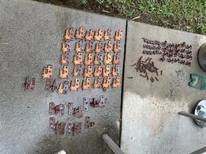 Antikes Konvolut Rollladenbeschläge - Bild 1 von 6