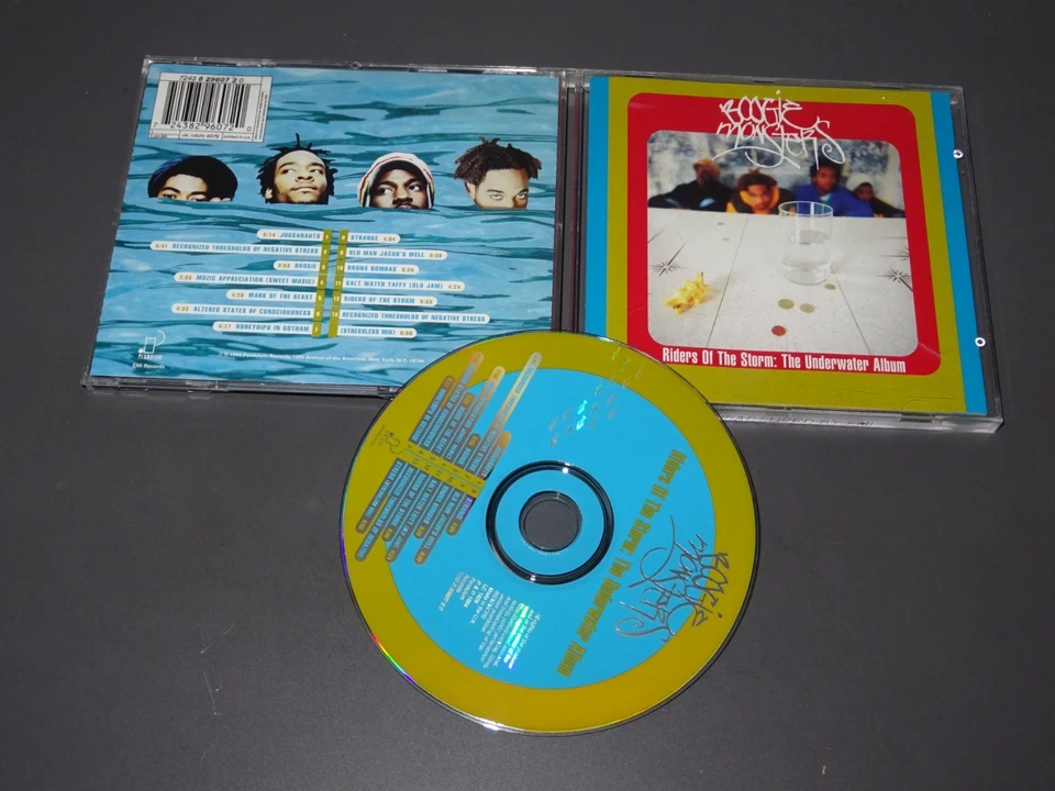 BOOGIEMONSTERS - RIDERS OF THE STORM / UK-ALBUM-CD 1994 (EX) - Bild 1 von 1