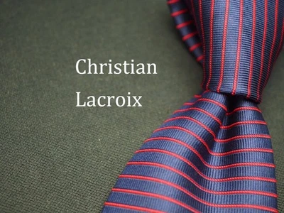 Christian Lacroix Tie Necktie SUITS Mes ALL SILK Designer Multicolor Luxury ck9 - Image 1 of 4