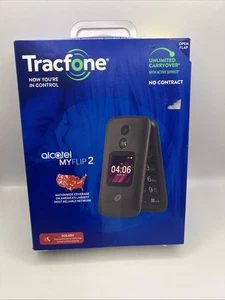 Tracfone Alcatel MY FLIP 2 (A406DL) Klapphandy ohne Vertrag offene Verpackung - Bild 1 von 4