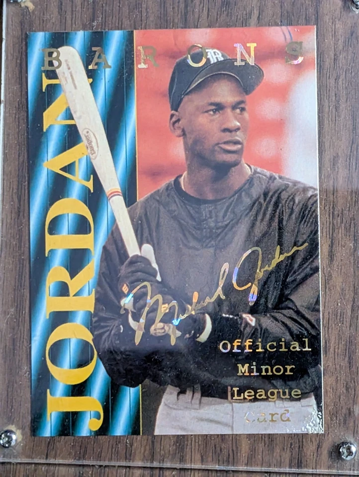 Карта 1994-95 Birmingham Barrons No135 Michael Jordan Sports США. Детали дебютантов - Изображение 1 из 1