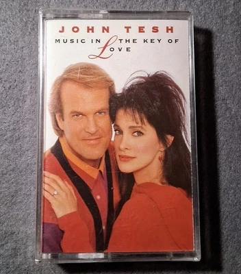 Music In The Key Of Love ~ John Tesh (cassette  1992) GTS 3-0214-4 sealed - Image 1 of 3
