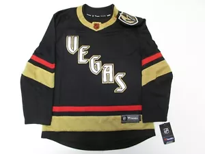 VEGAS GOLDEN KNIGHTS FANATICS REVERSE RETRO 2.0 BREAKAWAY HOCKEY JERSEY NO GLOW - Picture 1 of 3