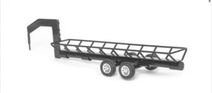 Little Buster Toys Gooseneck Hay Dump Trailer Black - Metal Construction - Picture 1 of 3
