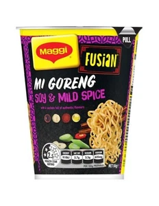Maggi Fusian Soy Mild Spice Noodle Cup 64g x 12 - Picture 1 of 1