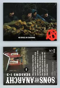 No Drugs In Charming #46 Sons Anarchy Seasons 1-3 Cryptozoic 2014 Card - Picture 1 of 1