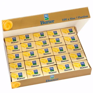 Dale Farm Salted Butter Portions No 7's | 1x100 | Free Delivery - Picture 1 of 2