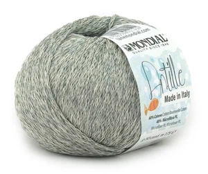 ANTILLE MONDIAL Baumwollgarn Sommergarn Strickgarn Sommergarn Metallic Glanz 928 - Bild 1 von 4