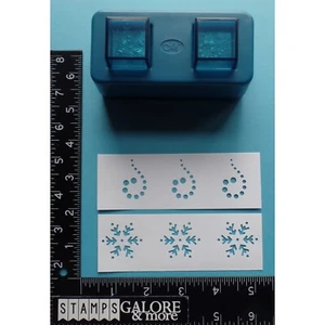 CREATIVE MEMORIES PAPER CRAFT PUNCHES DOUBLE SIDED SNOW MAKER SNOWFLAKE SWIRL A5 - Picture 1 of 2