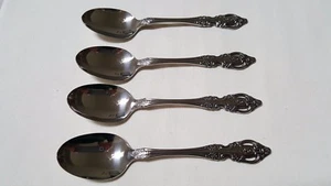 4er Set Vintage Oneida Renoir / Pembrooke SSS Edelstahl Besteck Suppenlöffel - Bild 1 von 4