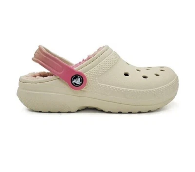 Zueco Crocs Unisex Clásico Forrado Color (208982-2Y3) Foto 1 de 3
