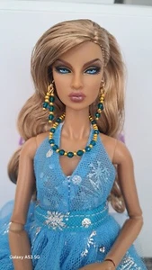 1/6 Muñeca Accesorios Joyería Collar Pendiente Para Muñeca Barbie, Poppy Parker  - Imagen 1 de 2