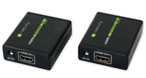 HDMI Extender über Netzwerkkabel Cat. 5e/6 60m Techly IDATA-EXT-E70 - Bild 1 von 5