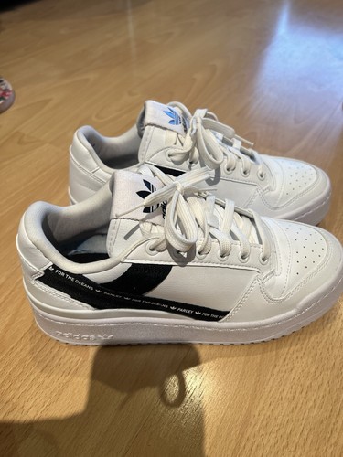 Adidas scarpe da ginnastica bianche da uomo taglia 5 5 UK