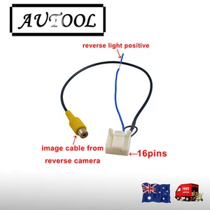 For Toyota OEM stereo reversing camera 2012-2013hilux video harness - Bild 1 von 5