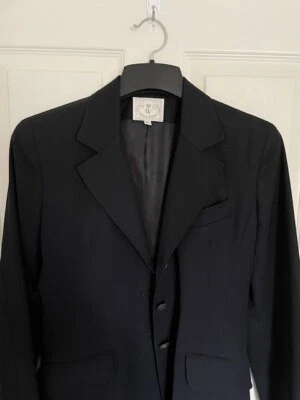 Blazer para mujer azul marino estilo ecuestre Wathne Foto 1 de 4