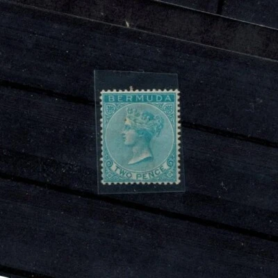 Bermuda 1886 SG 25 2d Blue w/ CROWN CA WMK MOG NH GEM CV L75 - Image 1 of 2