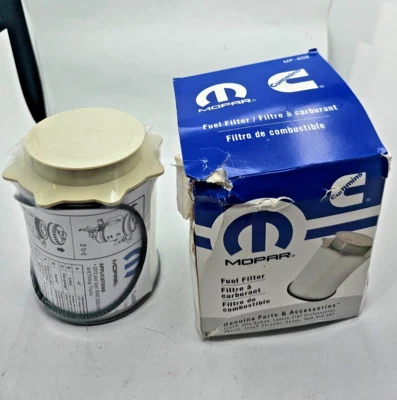 Mopar Cummins MF-608 Fuel Filter fits Dodge Ram 2500 3500 4500 6.7L Foto 1 de 4