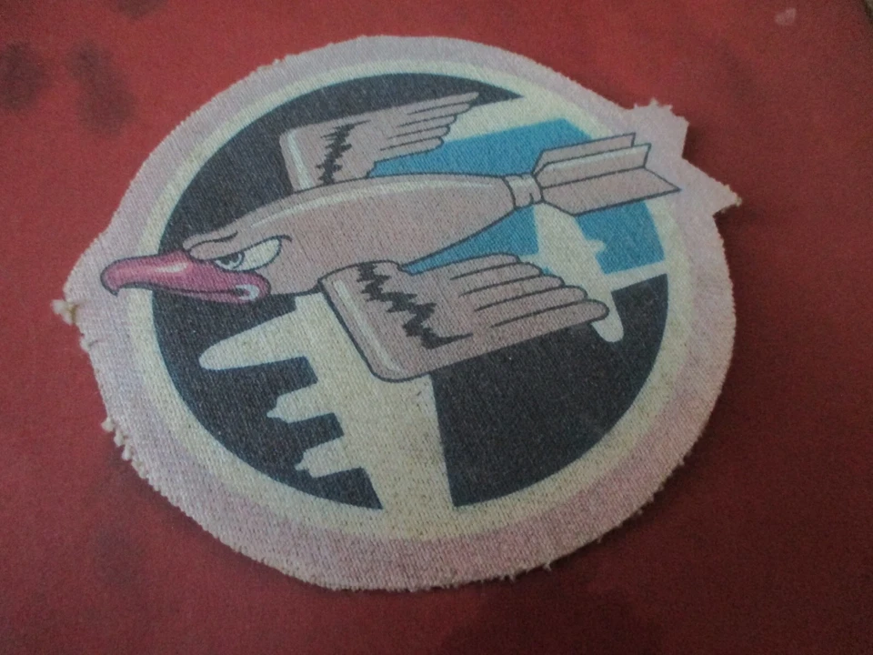 WWII USAAF 91 ST BOMB GROUP   SQUDRON  FLIGHT JACKET  PATCH - Image 1 of 1