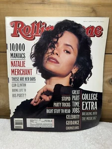 Rolling Stone Issue 652: March 18, 1993-Natalie Merchant/10,000 Maniacs - Picture 1 of 4