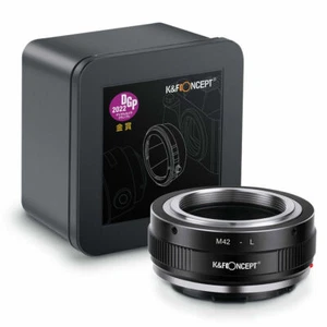 K&F Concept Adapter für M42-Objektiv auf L Mount Leica SL/SL2/TL Kamera, M42-L - Bild 1 von 10