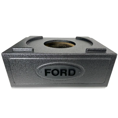 Коробка сабвуфера одиночная 8 дюймов подходит для Ford F-150 F-250 F-350 CREW CAB - Изображение 1 из 4