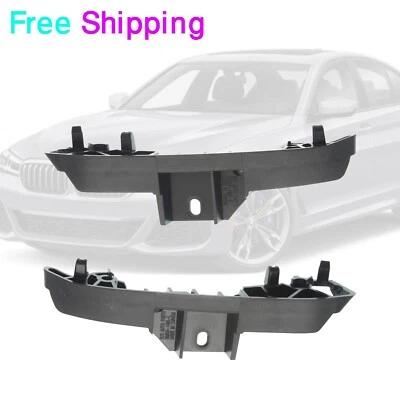 For 2017-2018 BMW 540i xDrive New Bumper Bracket Left, Right, Front Set of 2 Foto 1 de 4