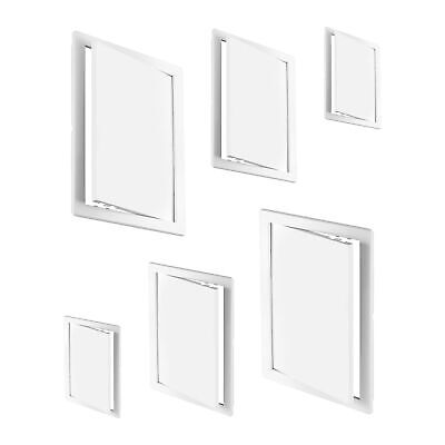 High Quality White Access Panel Inspection Hatch Plastic Revision Door All Size • 7.22€