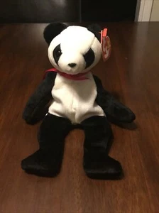 TY beanie baby Fortune panda bear panda - Picture 1 of 12