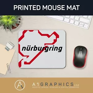 Nurburgring Mat Printed Mouse Pad Gaming Mat - Picture 1 of 1