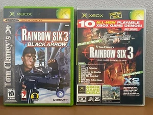 Tom Clancy's Rainbow Six 3: Black Arrow (Xbox 2004) + Bonus Disc (10 Game Demos) - Bild 1 von 10
