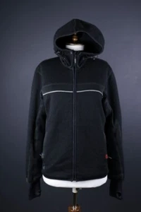 DALE OF NORWAY Black Windstopper Wool Hooded Waterproof Ski Jacket Size M - Picture 1 of 22