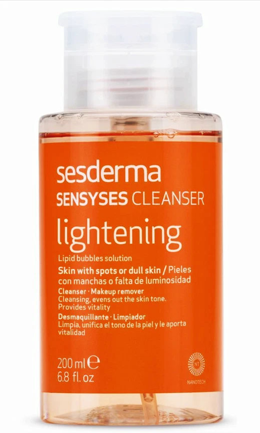 Sesderma  sensyses cleanser lightening lipid bubbles solution makeup remover - Imagem 1 de 1