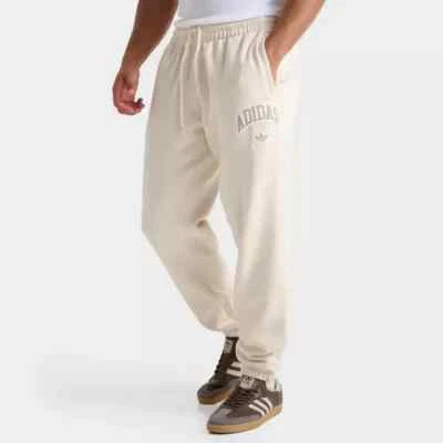 Adidas Originals Arch Mens FleeceJogger Pants JP1787 White Medium NWT $80 - Image 1 of 4