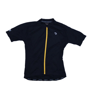 Baleaf UPF 50+ Short Sleeve Full Zip Running Training Jacket Black Womens L